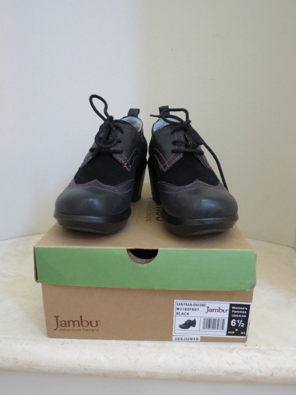 JAMBU-SAN FRAN ENCORE, BLACK, SIZE 6.5